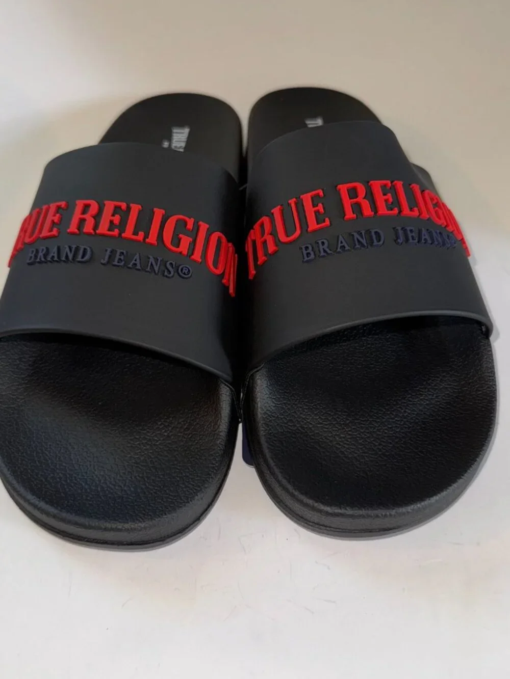 True Religion Men's Slides Sandals